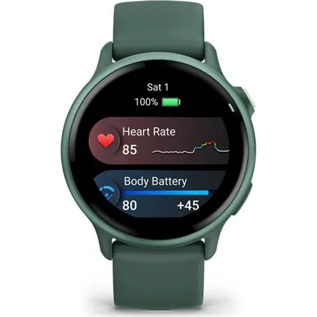 Garmin Vívoactive 6 Metallic Jasper Green with Jasper Green Band – 3. kép