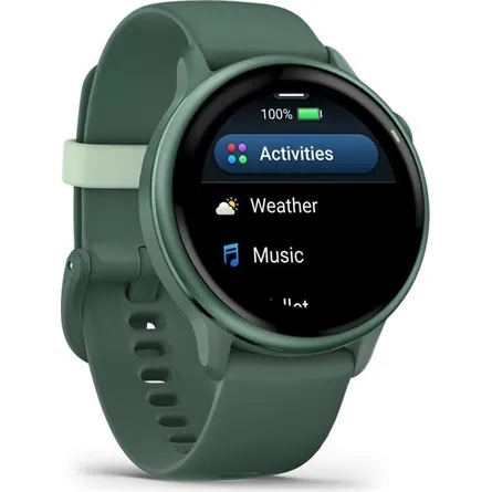 Garmin Vívoactive 6 Metallic Jasper Green with Jasper Green Band – 4. kép