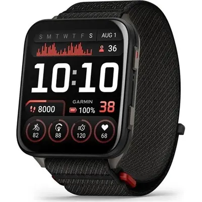 Garmin Venu X1 Black with Slate Titanium Caseback and Black ComfortFit Nylon Band – 2. kép