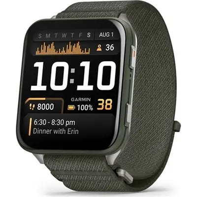 Garmin Venu X1 Moss with Titanium Caseback and Moss ComfortFit Nylon Band – 2. kép