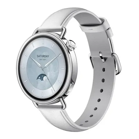 Xiaomi Watch S4 41mm Leather Strap White
