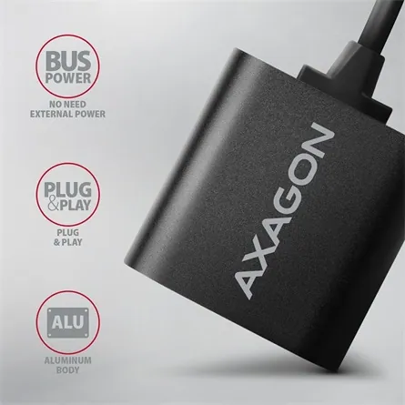 AXAGON ADA-12 USB Cable Audio 2.0 USB Hangkártya – 4. kép