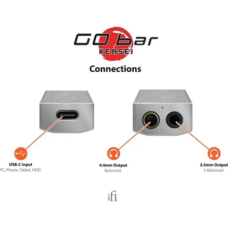 ifi GO bar Kensei 32-bit USB-C DAC (Bontott!) – 5. kép
