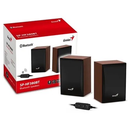 Genius SP-HF380BT 2.0 Bluetooth Speaker Wood – 3. kép