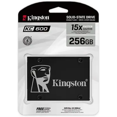 Kingston KC600 256GB SATA3 2,5" SSD – 2. kép
