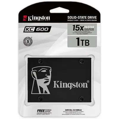 Kingston 1TB 2,5" SATA3 KC600 – 2. kép