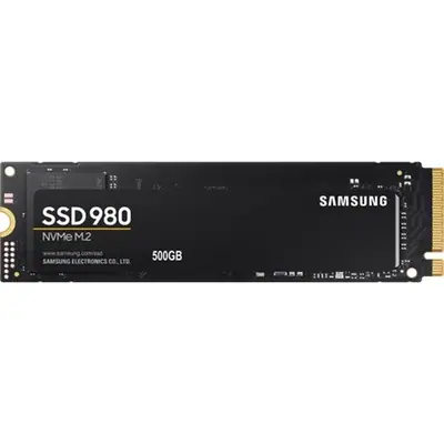 Samsung 980 500GB PCIe x4 (3.0) NVMe M.2 2280 SSD fekete