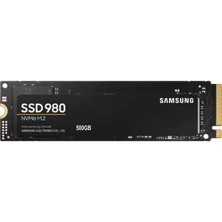 Samsung 980 500GB PCIe x4 (3.0) NVMe M.2 2280 SSD fekete