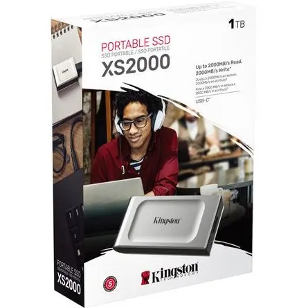 USB külső SSD 1TB Kingston SXS2000/1000G – 2. kép