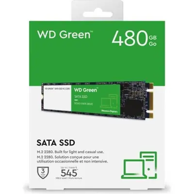 Western Digital Green 480GB SATA3 M.2 2280 SSD – 2. kép