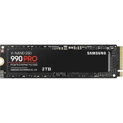 Samsung 990 PRO 2TB PCIe x4 (4.0) NVMe M.2 2280 SSD fekete