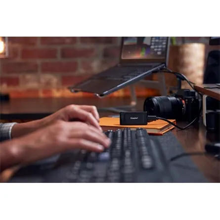 Kingston XS1000 1TB USB-C 3.2 Gen2 külső SSD fekete – 4. kép