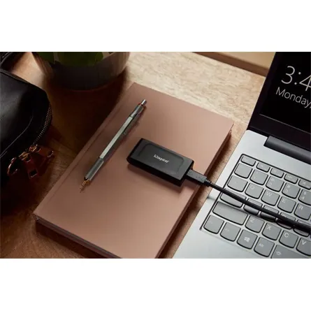 Kingston XS1000 1TB USB-C 3.2 Gen2 külső SSD fekete – 6. kép