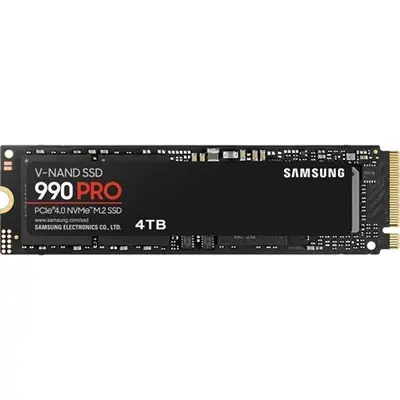 Samsung 990 PRO 4TB PCIe x4 (4.0) NVMe M.2 2280 SSD fekete
