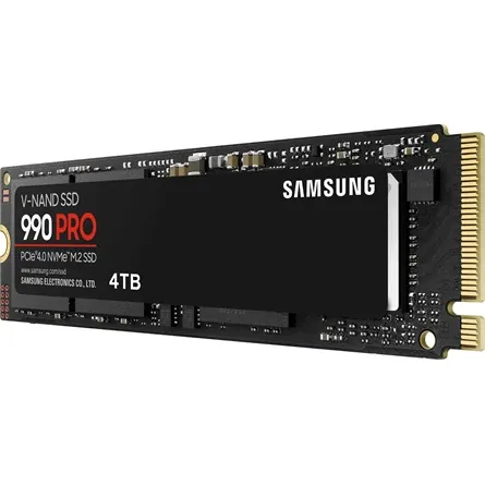 Samsung 990 PRO 4TB PCIe x4 (4.0) NVMe M.2 2280 SSD fekete – 2. kép