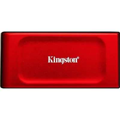Kingston XS1000 1TB USB-C 3.2 Gen2 külső SSD piros – 2. kép