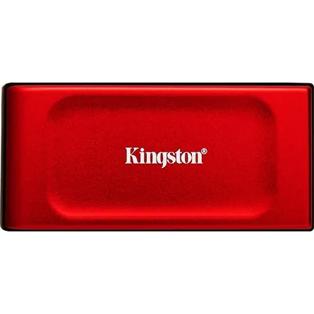 Kingston XS1000 1TB USB-C 3.2 Gen2 külső SSD piros – 2. kép