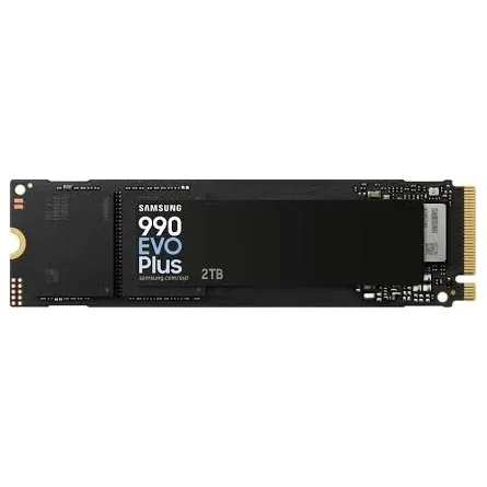 Samsung 990 EVO Plus 2TB PCIe x4 (4.0) / PCIe x2 (5.0) NVMe M.2 2280 SSD fekete