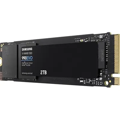 Samsung 990 EVO Plus 2TB PCIe x4 (4.0) / PCIe x2 (5.0) NVMe M.2 2280 SSD fekete – 2. kép
