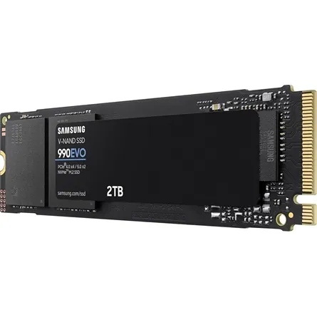 Samsung 990 EVO Plus 2TB PCIe x4 (4.0) / PCIe x2 (5.0) NVMe M.2 2280 SSD fekete – 2. kép