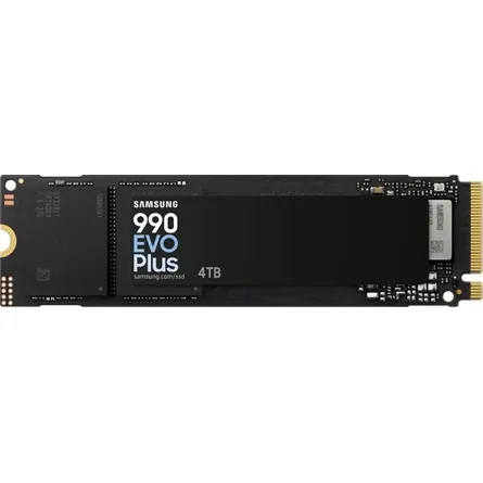 Samsung 990 EVO Plus 4TB PCIe x4 (4.0) / PCIe x2 (5.0) NVMe M.2 2280 SSD fekete