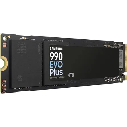 Samsung 990 EVO Plus 4TB PCIe x4 (4.0) / PCIe x2 (5.0) NVMe M.2 2280 SSD fekete – 2. kép
