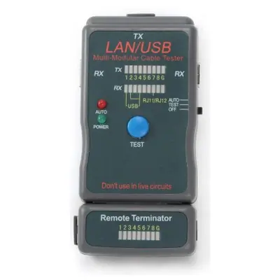 Gembird NCT-2 Cable tester for UTP/STP/USB cables – 2. kép