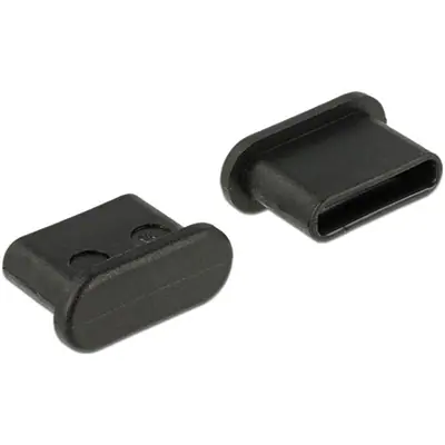 Delock Delock porvédő USB Type-C kimenethez fekete 10db