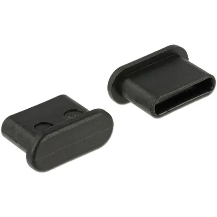 Delock Delock porvédő USB Type-C kimenethez fekete 10db
