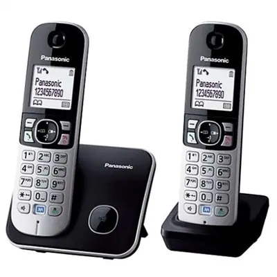 Panasonic KX-TG6812PDB DUO DECT Black