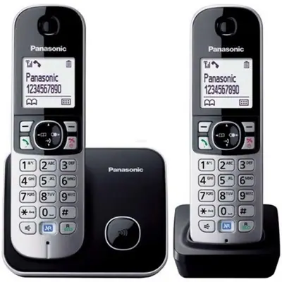 Panasonic KX-TG6812PDB DUO DECT Black – 2. kép