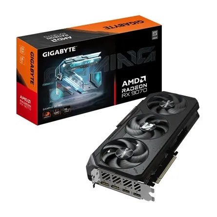 Gigabyte Radeon RX 9070 Gaming OC 16GB GDDR6 256-bit grafikus kártya – 2. kép