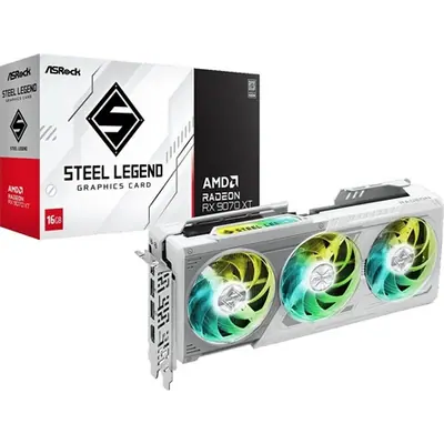 ASRock Radeon RX9070 XT Steel Legend 16GB – 2. kép