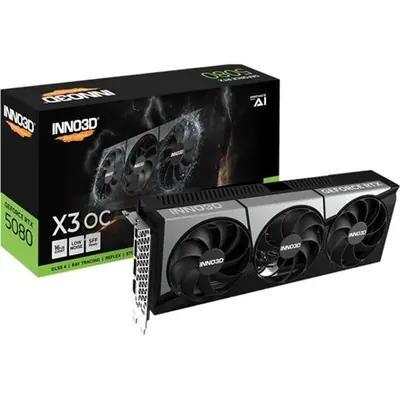 Inno3D GeForce RTX5080 16GB GDDR7 X3 OC – 2. kép
