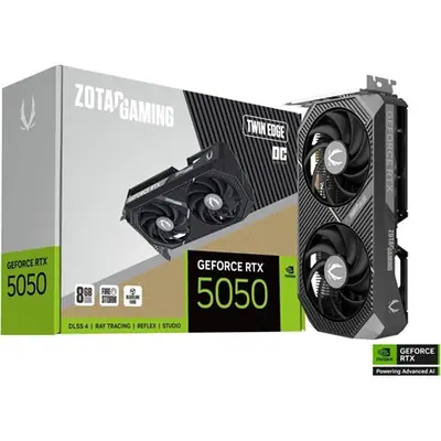 Zotac GeForce RTX 5050 Twin Edge OC 8GB GDDR6 128-bit grafikus kártya – 2. kép