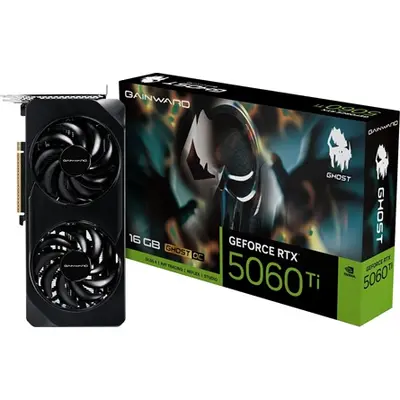 Gainward GeForce RTX 5060 Ti Ghost OC 16GB GDDR7 128-bit grafikus kártya – 2. kép