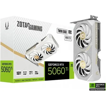 Zotac GeForce RTX5060 Ti 16GB GDDR7 Twin Edge OC White – 5. kép