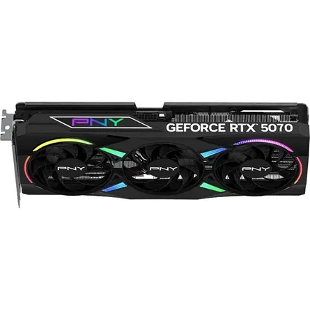 PNY GeForce RTX5070 12GB DDR7 EPIC-X RGB OC – 6. kép