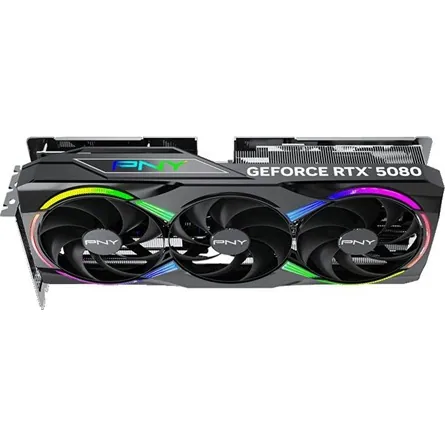 PNY GeForce RTX5080 16GB DDR7 Overclocked Triple Fan – 4. kép