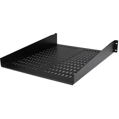 StarTech 2U 19" rack polc fekete – 2. kép