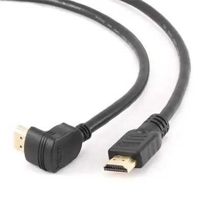 Gembird CC-HDMI490-6 High speed 90 degrees male to straight male connectors cable 19 pins gold-plated connectors m bulk package