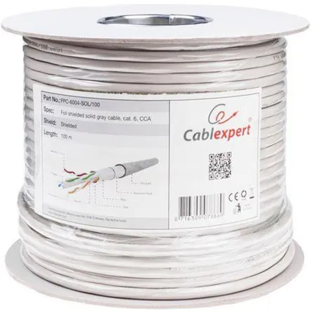 Gembird CAT6 F-UTP Installation Cable 100m Grey