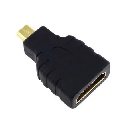 Gembird A-HDMI-FD HDMI to Micro-HDMI adapter Black