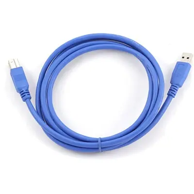 Gembird CCP-USB3-AMBM-6 High End USB 3.0 Cable USB A Male Plug to USB B Male Plug 1,8m Blue
