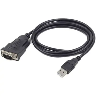 Gembird UAS-DB9M-02 USB to DB9M serial port converter cable 1,5m Black