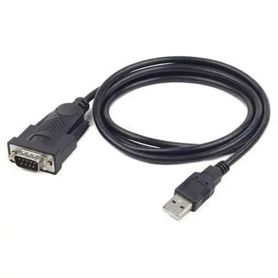 Gembird UAS-DB9M-02 USB to DB9M serial port converter cable 1,5m Black – 2. kép