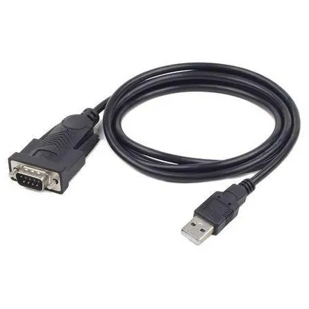 Gembird UAS-DB9M-02 USB to DB9M serial port converter cable 1,5m Black – 2. kép