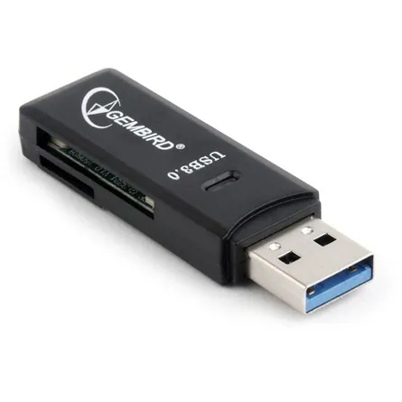 Gembird UHB-CR3-01 Compact USB3.0 SD Card Reader Black
