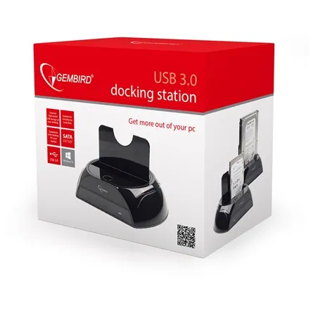 Gembird 2.5/3.5" SATA USB3.0 dokkoló – 3. kép