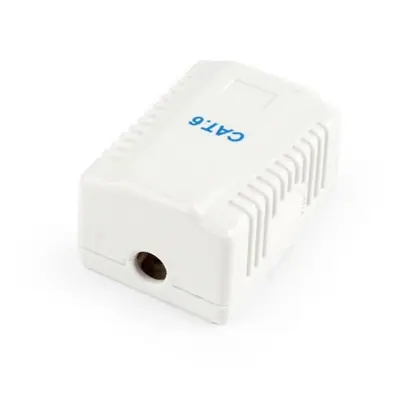 Gembird NCAC-1F6-01 CAT6 FTP single port surface mount box – 2. kép